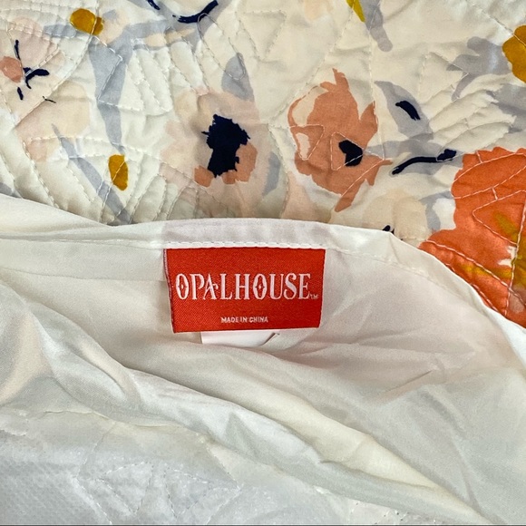 Opalhouse Standard FLORAL Medallion Pillow Sham - Picture 7 of 7